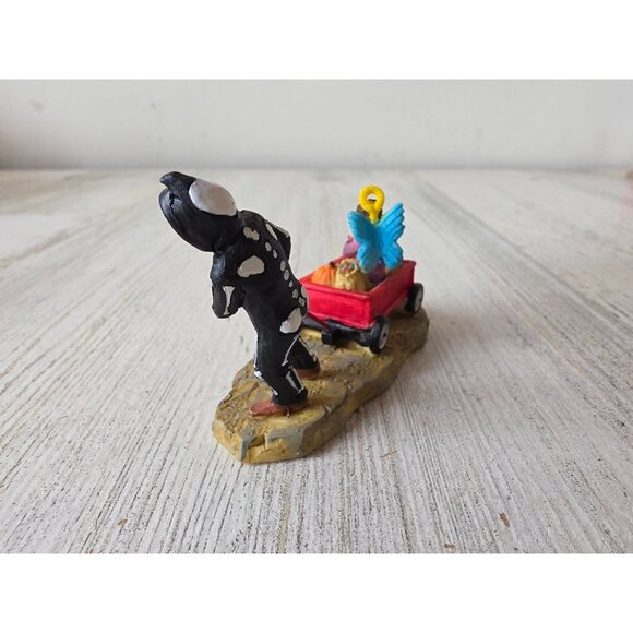 Lemax skeleton wagon shes not heavy sister butterfly trick or treat Halloween pe - Picture 3 of 7